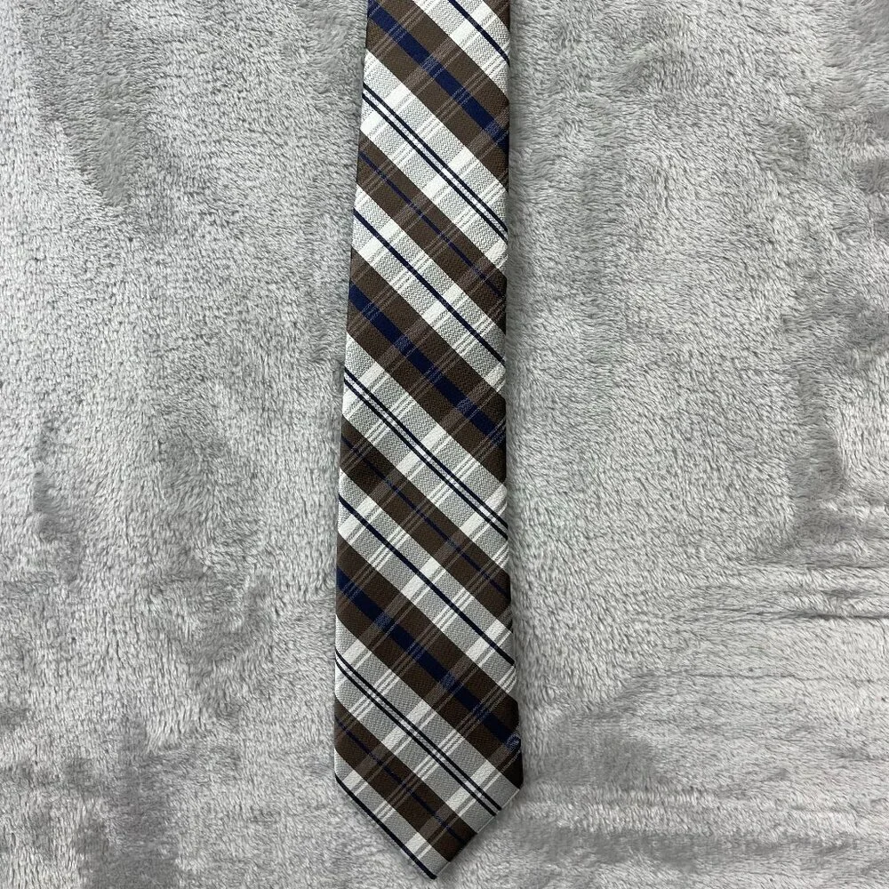 Haggar Men's Modern 100% Polyester Neck Tie